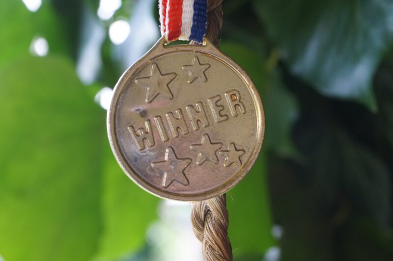 Athletic Competition Winner Medal