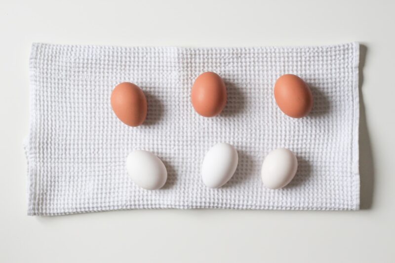 Eggs Arranged Like Medication