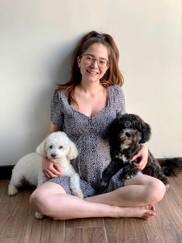 Girl With Dogs